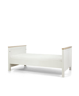 Mamas & Papas Furniture Sets Harwell 2 Piece Convertible Cot Set with Dresser Changer - White/Natural