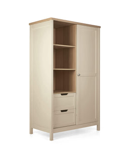 Mamas & Papas Furniture Sets Harwell 3 Piece Convertible Cot Range with Dresser Changer & Wardrobe - Cashmere