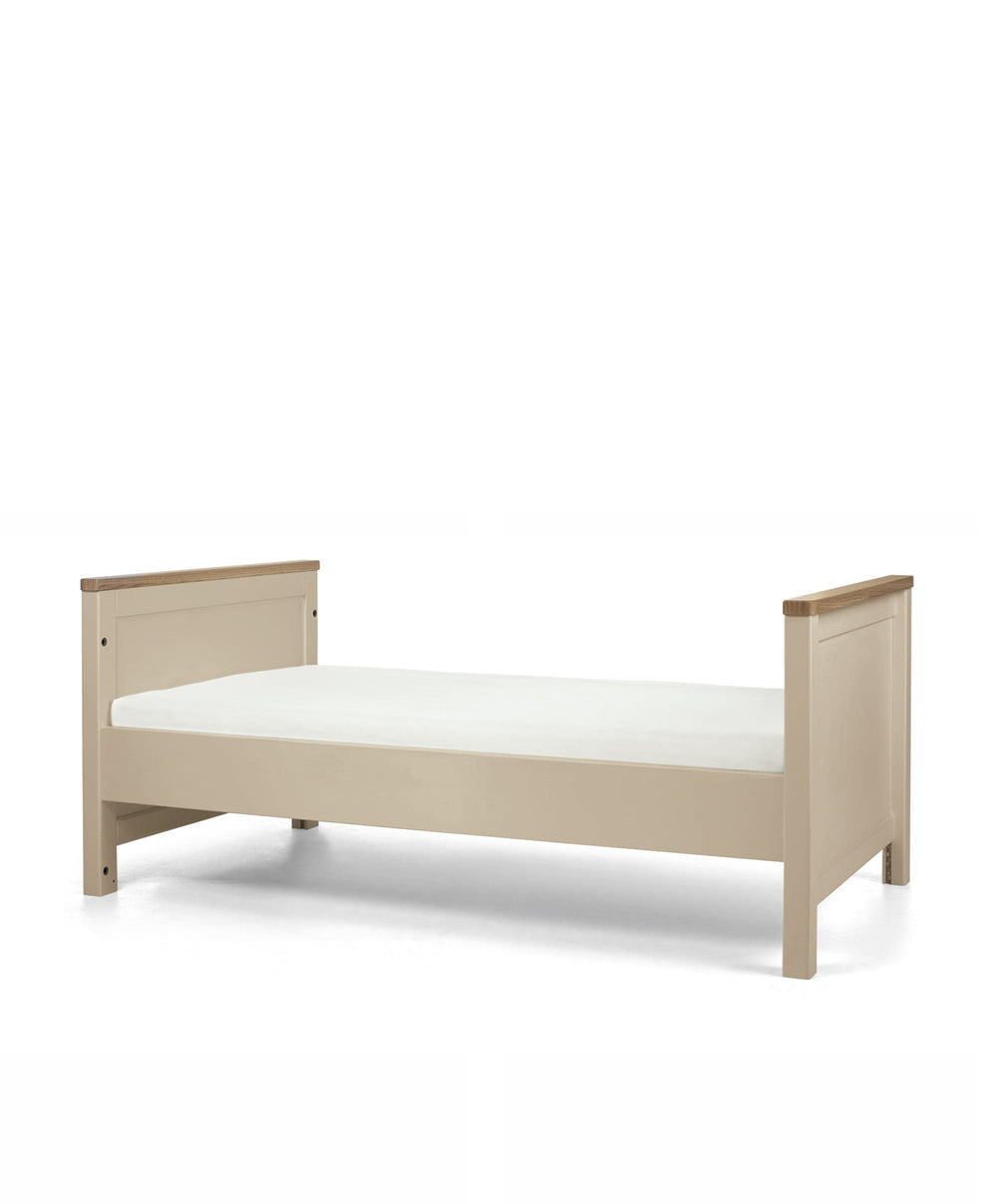Mamas &amp; Papas Furniture Sets Harwell Convertible Cot Bundle with Premium Pocket Spring Petite Cot Mattress - Cashmere