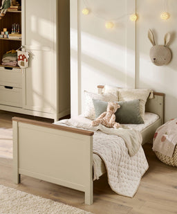 Mamas & Papas Furniture Sets Harwell Nursery Bundle with Lua Bedside Crib (6 Piece) – Cashmere