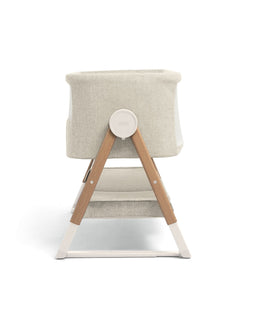 Mamas & Papas Furniture Sets Harwell Nursery Bundle with Lua Bedside Crib (6 Piece) – White