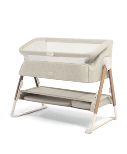 Mamas & Papas Furniture Sets Harwell Nursery Bundle with Lua Bedside Crib (6 Piece) – White
