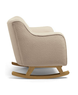 Mamas & Papas Furniture Sets Hilston Nursing Chair Set in Boucle - Oatmeal