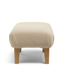 Mamas & Papas Furniture Sets Hilston Nursing Chair Set in Boucle - Oatmeal