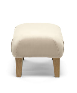 Mamas & Papas Furniture Sets Hilston Nursing Chair Set in Velvet - Latte