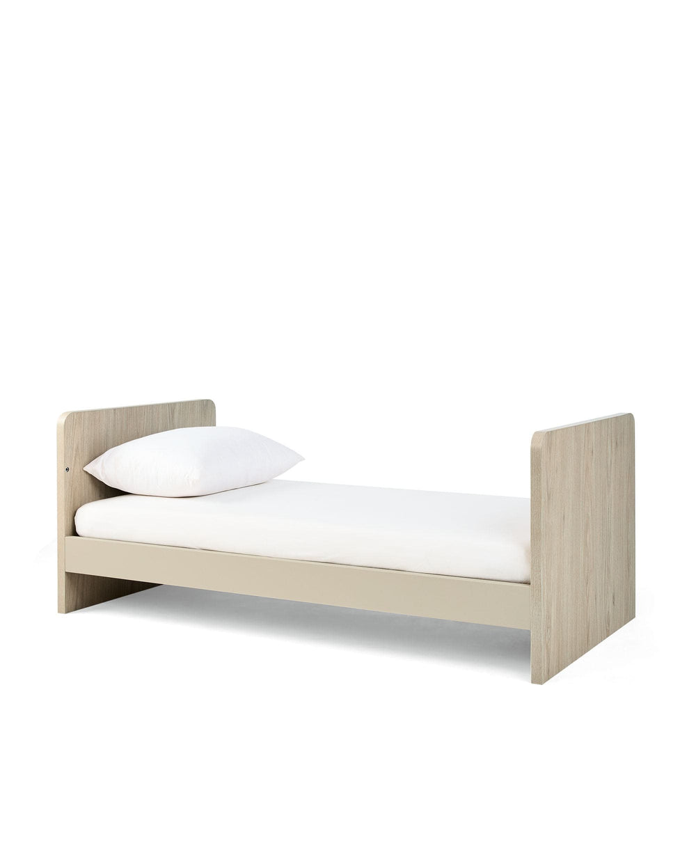 Mamas &amp; Papas Furniture Sets Litton 3 Piece Cotbed Range with Dresser Changer and Wardrobe - Washed Oak