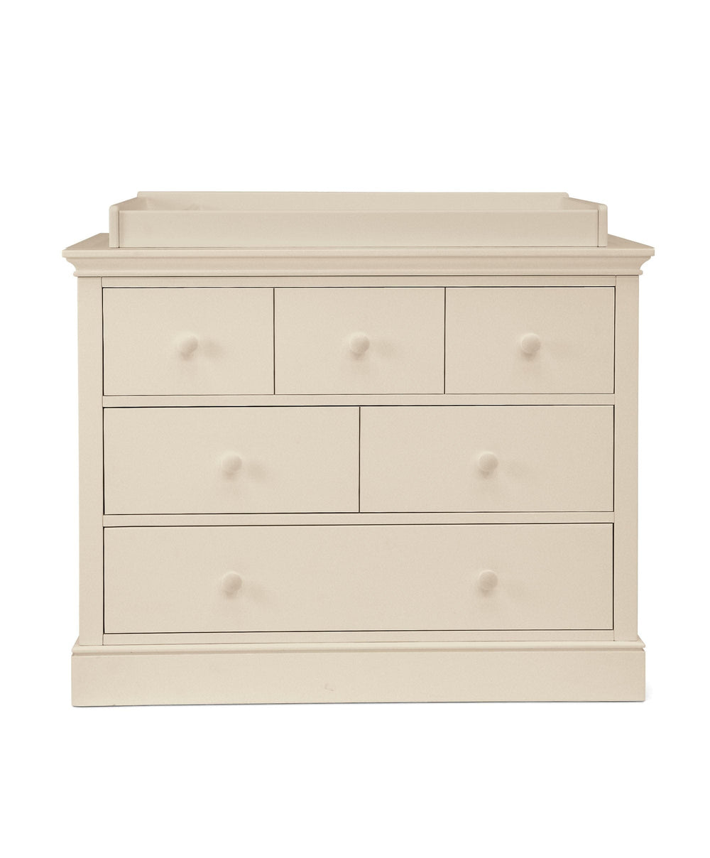 Mamas &amp; Papas Furniture Sets Oxford 3 Piece Cotbed Range with Dresser Changer &amp; Wardrobe - Cashmere