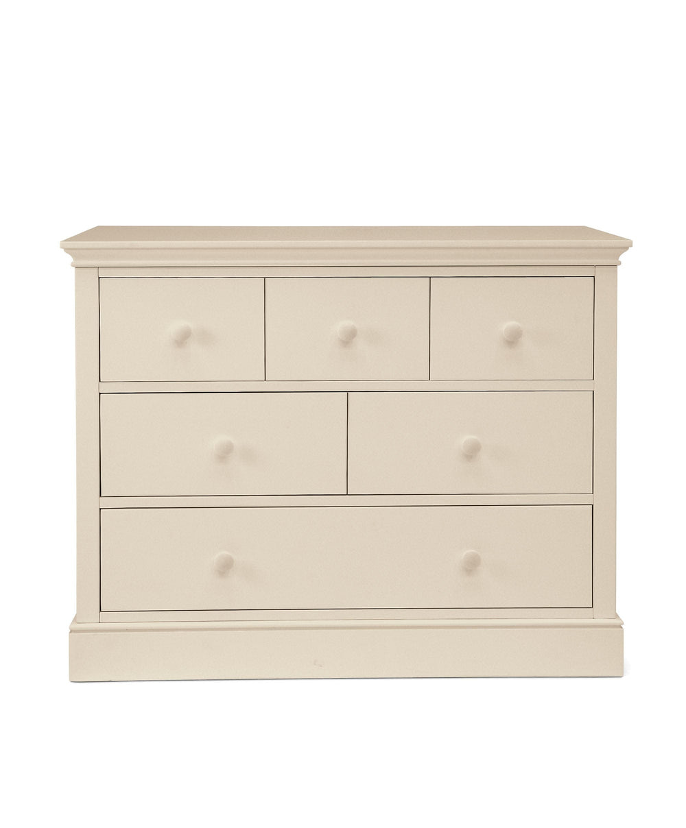 Mamas &amp; Papas Furniture Sets Oxford 3 Piece Cotbed Range with Dresser Changer &amp; Wardrobe - Cashmere