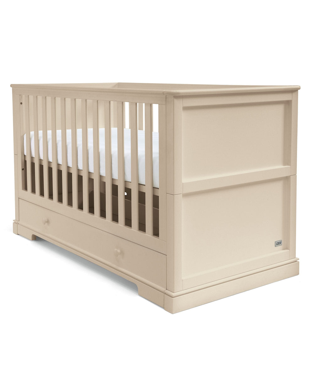 Mamas &amp; Papas Furniture Sets Oxford 3 Piece Cotbed Range with Dresser Changer &amp; Wardrobe - Cashmere