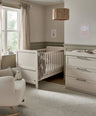 Mamas & Papas Furniture Sets Walton 2 Piece Cotbed Set with Dresser Changer - Cashmere