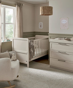 Mamas & Papas Furniture Sets Walton 2 Piece Cotbed Set with Dresser Changer - Cashmere