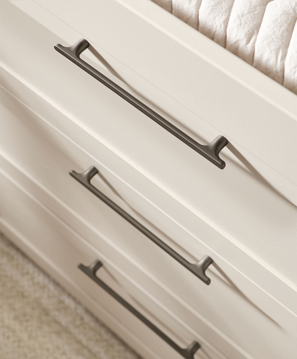 Mamas &amp; Papas Furniture Sets Walton 2 Piece Cotbed Set with Dresser Changer - Cashmere