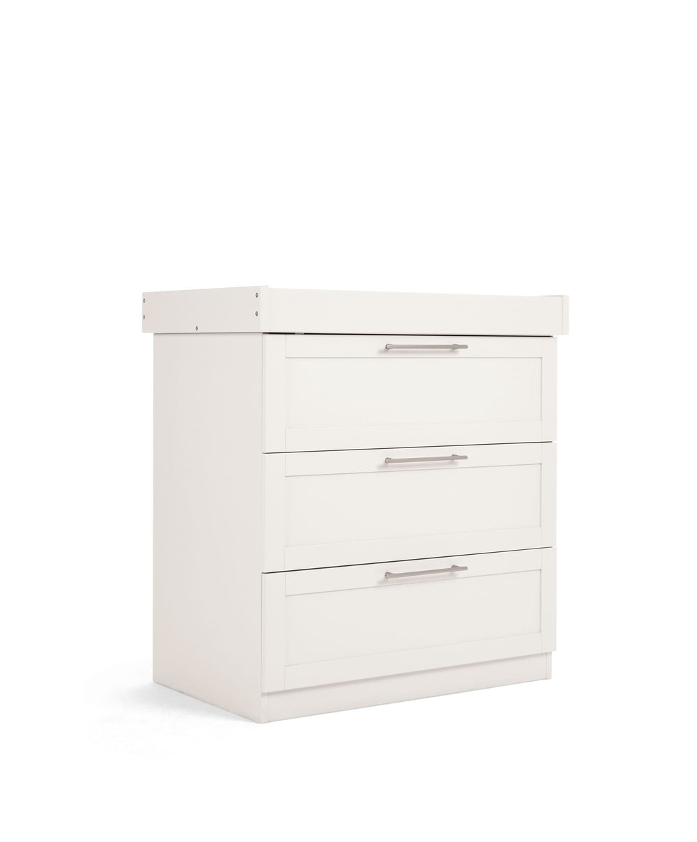 Mamas &amp; Papas Furniture Sets Walton 2 Piece Cotbed Set with Dresser Changer - White