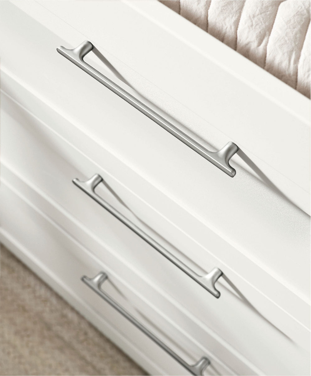 Mamas &amp; Papas Furniture Sets Walton 2 Piece Cotbed Set with Dresser Changer - White
