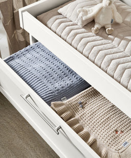 Mamas & Papas Furniture Sets Walton 2 Piece Cotbed Set with Dresser Changer - White