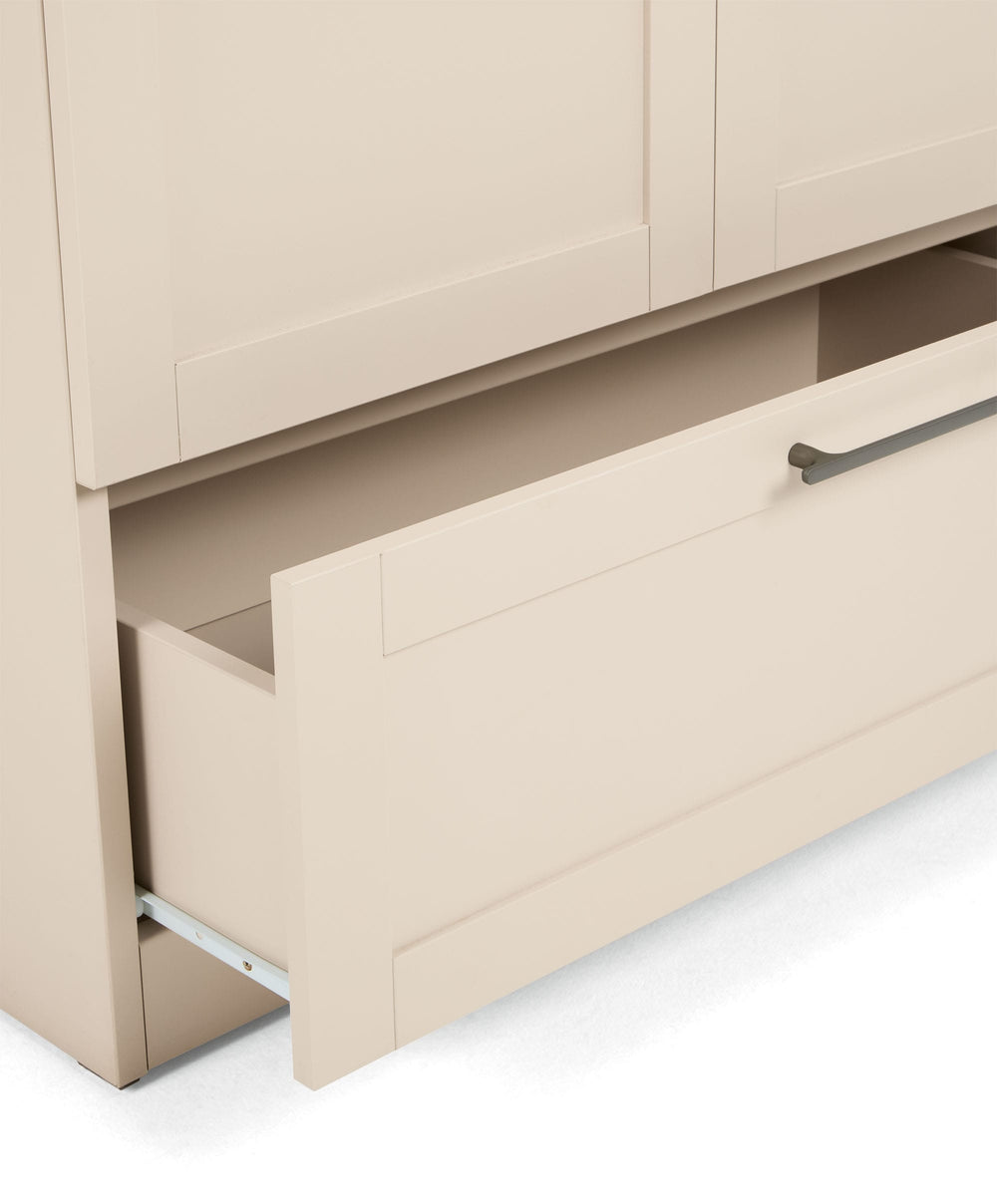 Mamas &amp; Papas Furniture Sets Walton 3 Piece Range with Dresser Changer &amp; Wardrobe - Cashmere