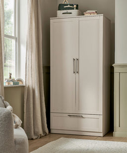 Mamas & Papas Furniture Sets Walton 3 Piece Range with Dresser Changer & Wardrobe - Cashmere