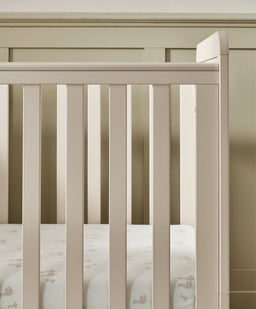 Mamas & Papas Furniture Sets Walton Cotbed with Premium Pocket Spring Mattress - Cashmere