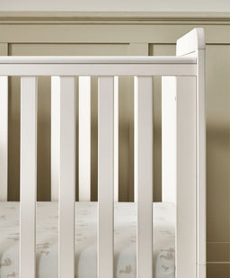 Mamas & Papas Furniture Sets Walton Cotbed with Premium Pocket Spring Mattress - White