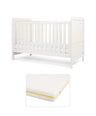 Mamas & Papas Furniture Sets Walton Cotbed with Signature Airflow Pocket Spring Mattress - White