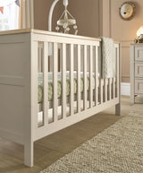 Mamas & Papas Furniture Sets Wedmore 2 Piece Cotbed Set With Dresser Changer - Cashmere/Oak