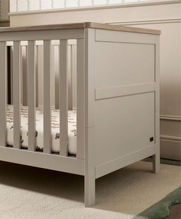 Mamas & Papas Furniture Sets Wedmore 2 Piece Cotbed Set With Dresser Changer - Cashmere/Oak
