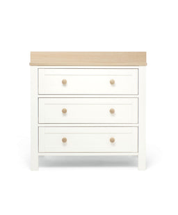 Mamas & Papas Furniture Sets Wedmore 2 Piece Cotbed Set with Dresser Changer - White/Oak