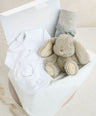 Mamas & Papas Gift Boxes 0-3m Born In 2026 All In One & Beanie Bunny Medium Gift Box