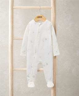Mamas & Papas Gift Boxes 0-3m Celestial Print All In One & Grey Bunny Comforter Gift Box
