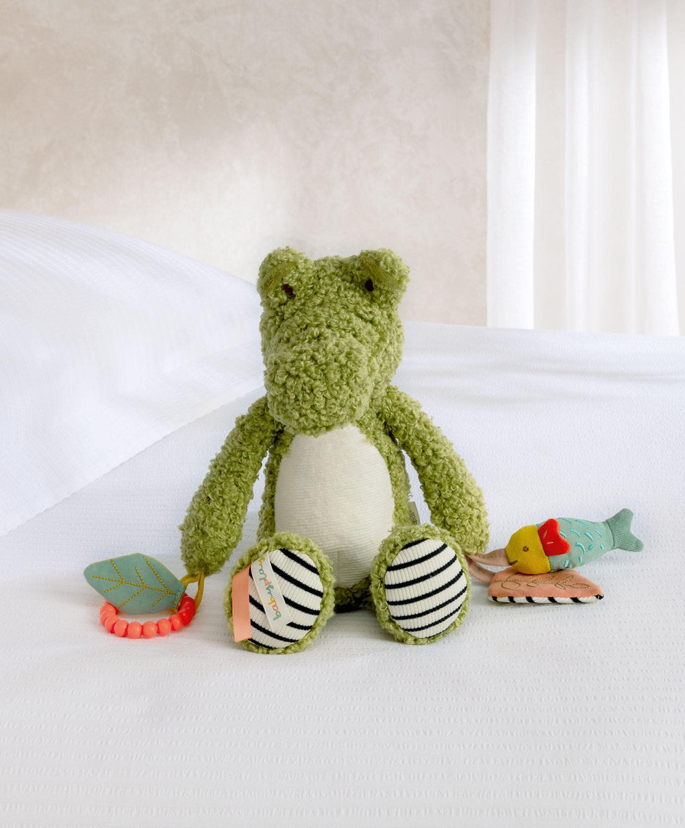 Mamas &amp; Papas Gift Boxes Babyplay - Croc and Mini Activity Cube Gift Box