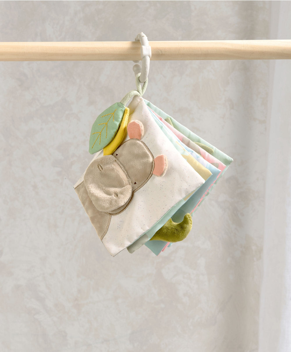 Mamas &amp; Papas Gift Boxes Babyplay - Hippo &amp; Book Gift Box