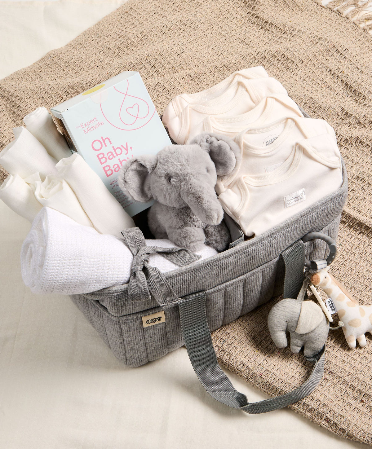 Mamas & Papas Gift Boxes Blank Giftbox - Grey Caddy