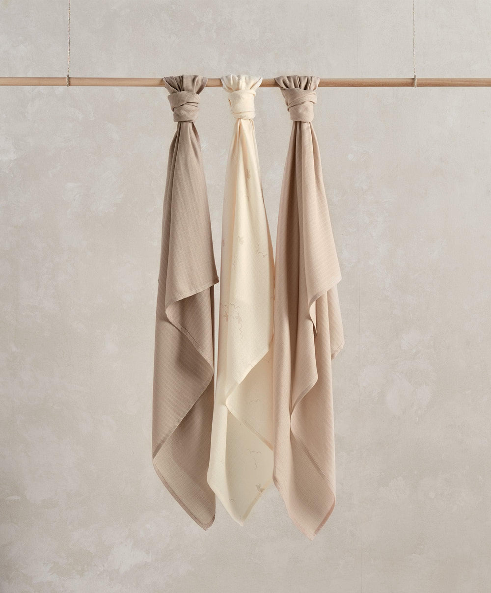 Mamas &amp; Papas Gift Boxes Cashmere Waffle Caddy Bundle