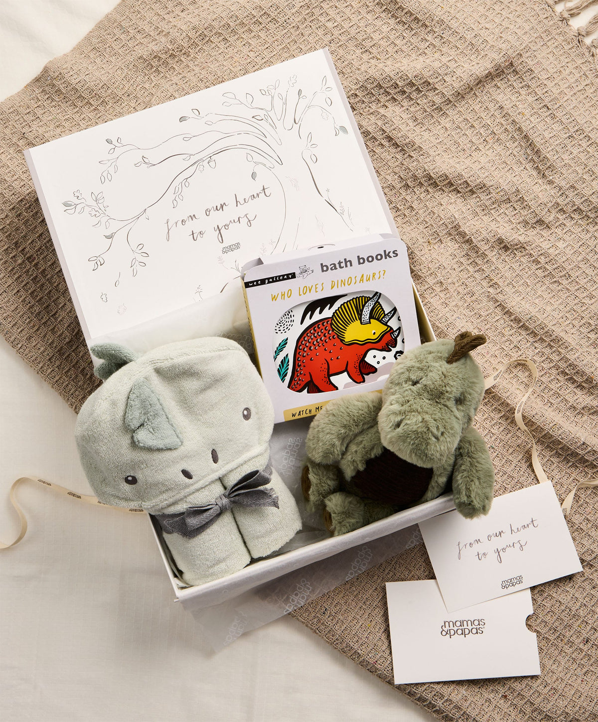 Mamas & Papas Gift Boxes Giftbox - Bathtime Dino Med
