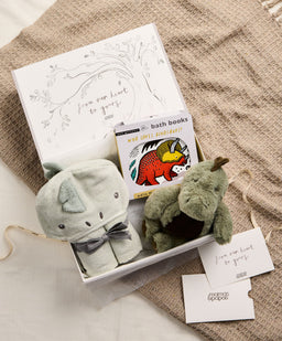 Mamas & Papas Gift Boxes Giftbox - Bathtime Dino Med