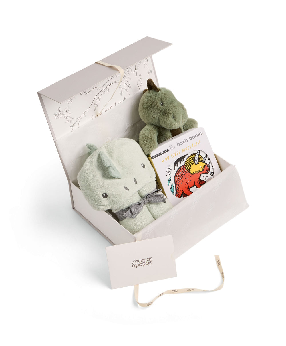 Mamas &amp; Papas Gift Boxes Giftbox - Bathtime Dino Med