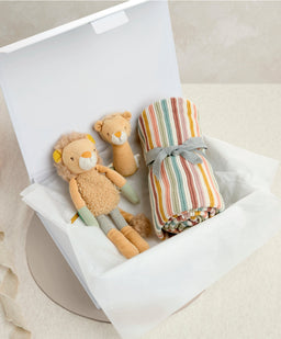 Mamas & Papas Gift Boxes Orchard Blanket & Lion Gift Box