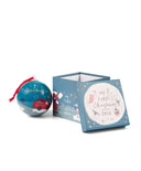 Mamas & Papas Glass Bauble 2026 - Blue