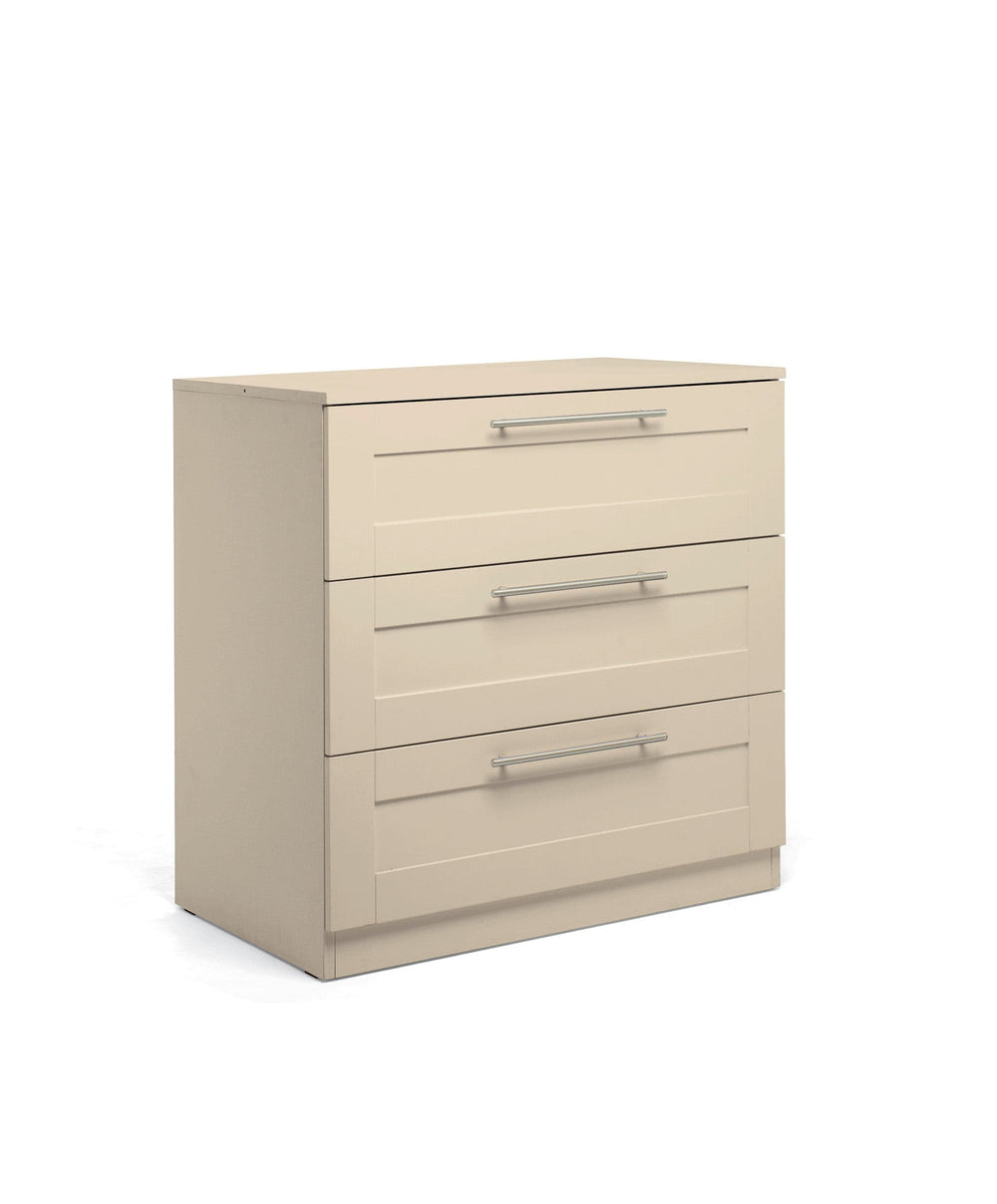 Mamas &amp; Papas Hampden Nursery Furniture Range &amp; Cotbed Essential Airflow Fibre Mattress - Cashmere