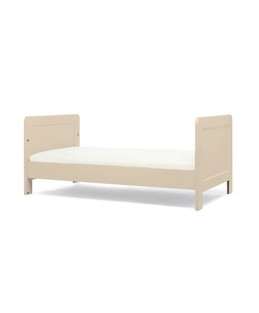 Mamas &amp; Papas Hampden Nursery Furniture Range &amp; Cotbed Essential Airflow Fibre Mattress - Cashmere