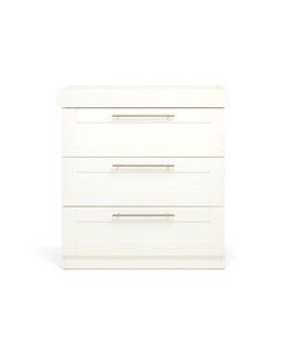 Mamas & Papas Hampden Nursery Furniture Range & Cotbed Essential Airflow Fibre Mattress - White