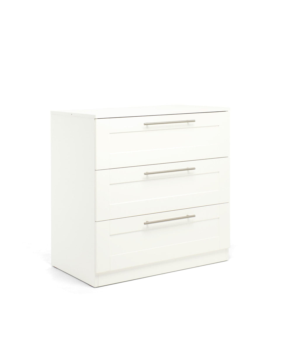 Mamas &amp; Papas Hampden Nursery Furniture Range &amp; Cotbed Essential Airflow Fibre Mattress - White