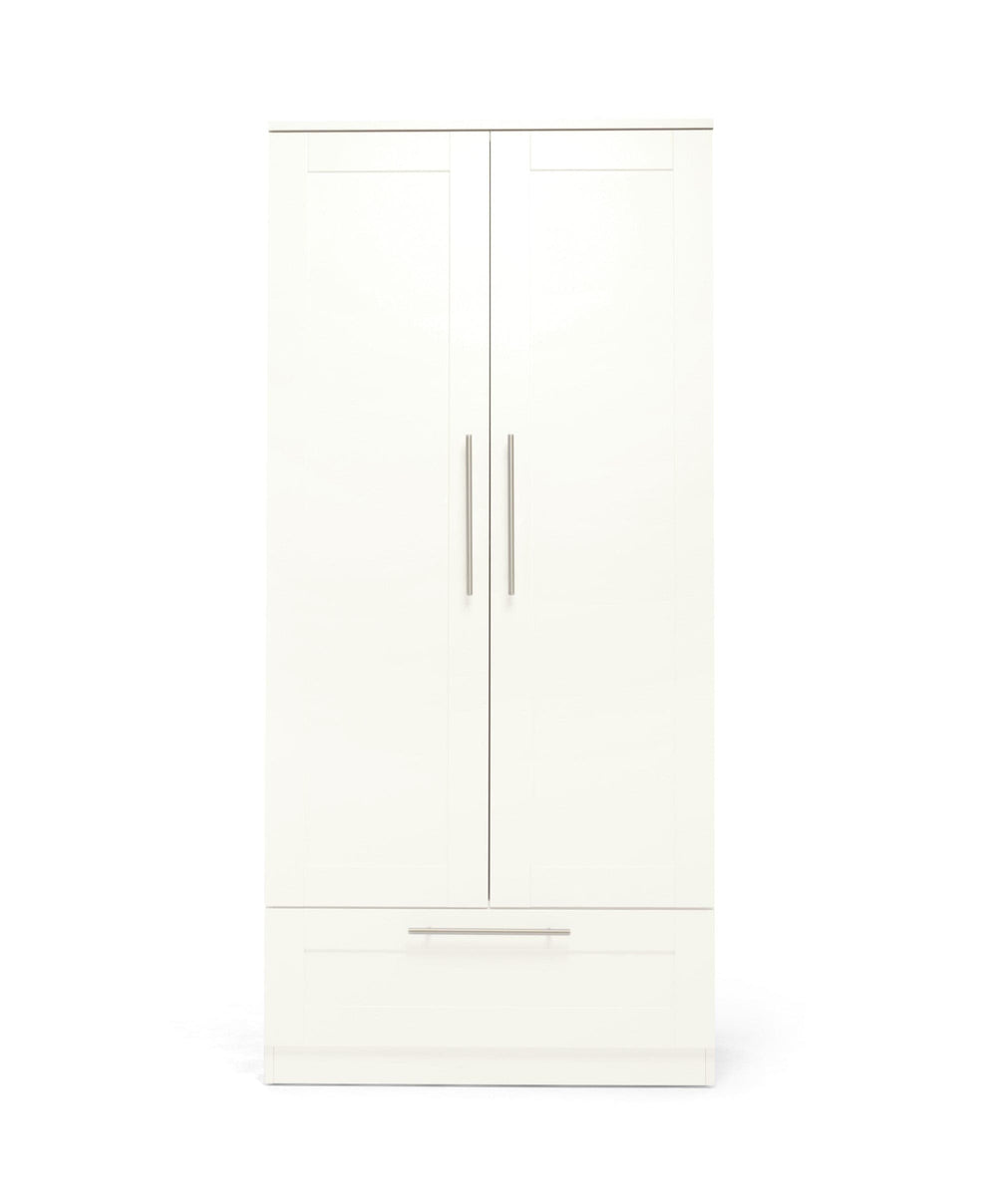 Mamas &amp; Papas Hampden Nursery Furniture Range &amp; Cotbed Essential Airflow Fibre Mattress - White