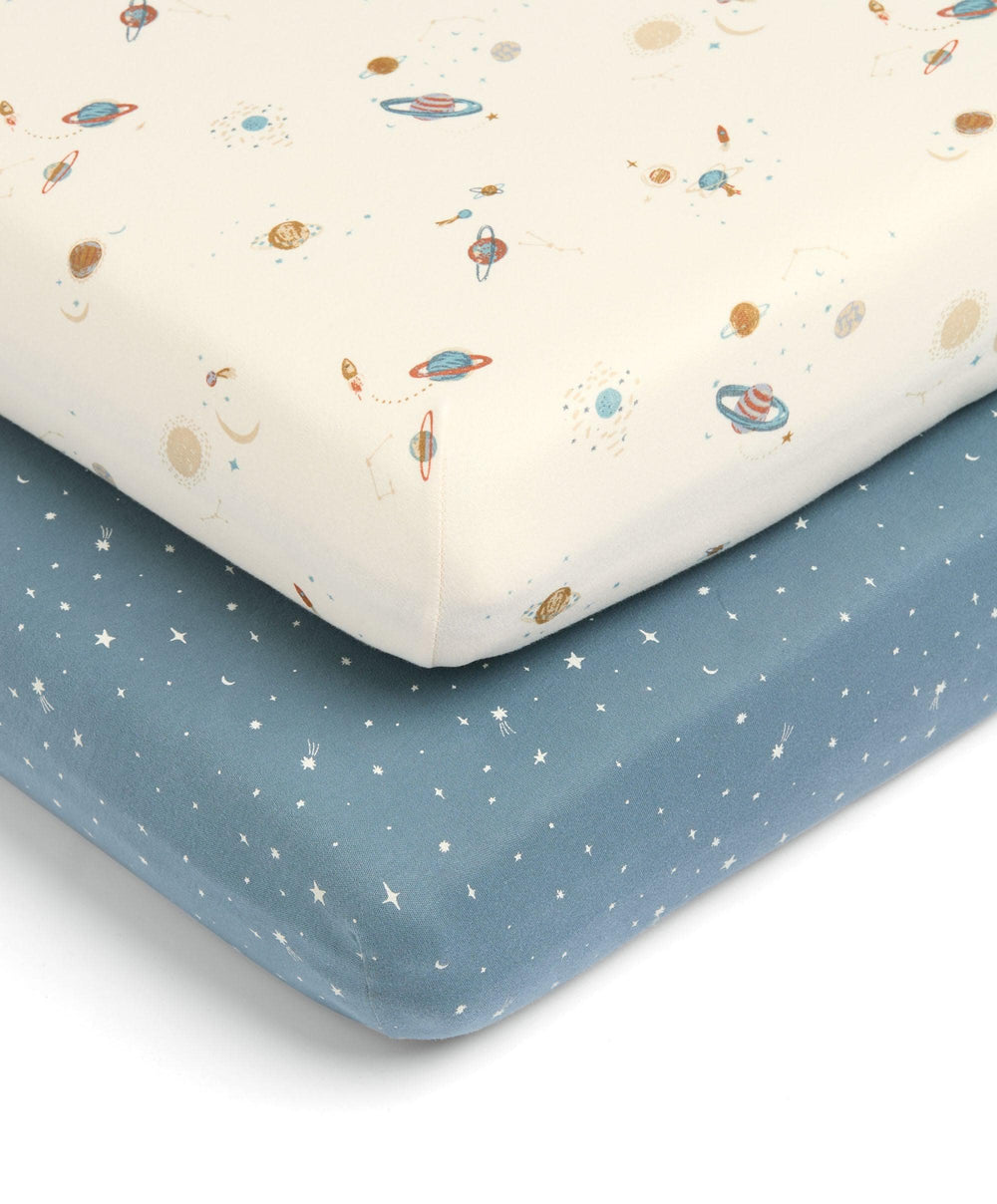 Mamas &amp; Papas Hampden Styled Nursery Bundle (15 Pieces) - Cashmere/Blue