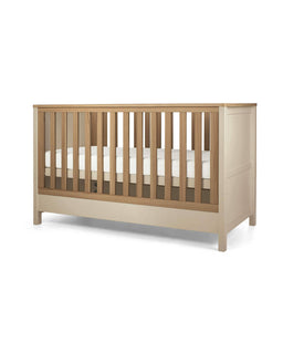 Mamas & Papas Harwell 2 Piece Baby Cotbed Set with Dresser Changer - Cashmere