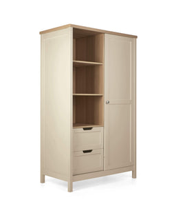 Mamas & Papas Harwell 3 Piece Baby Cotbed Range with Dresser Changer & Wardrobe - Cashmere