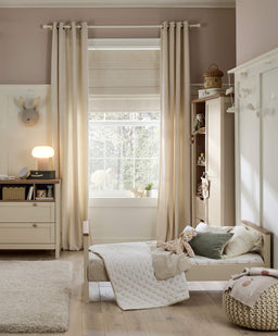 Mamas & Papas Harwell 3 Piece Baby Cotbed Range with Dresser Changer & Wardrobe - Cashmere