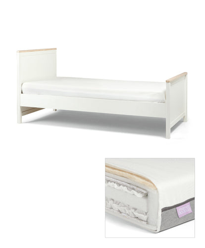 Mamas & Papas Harwell Single Bed & Luxury Single Mattress Bundle