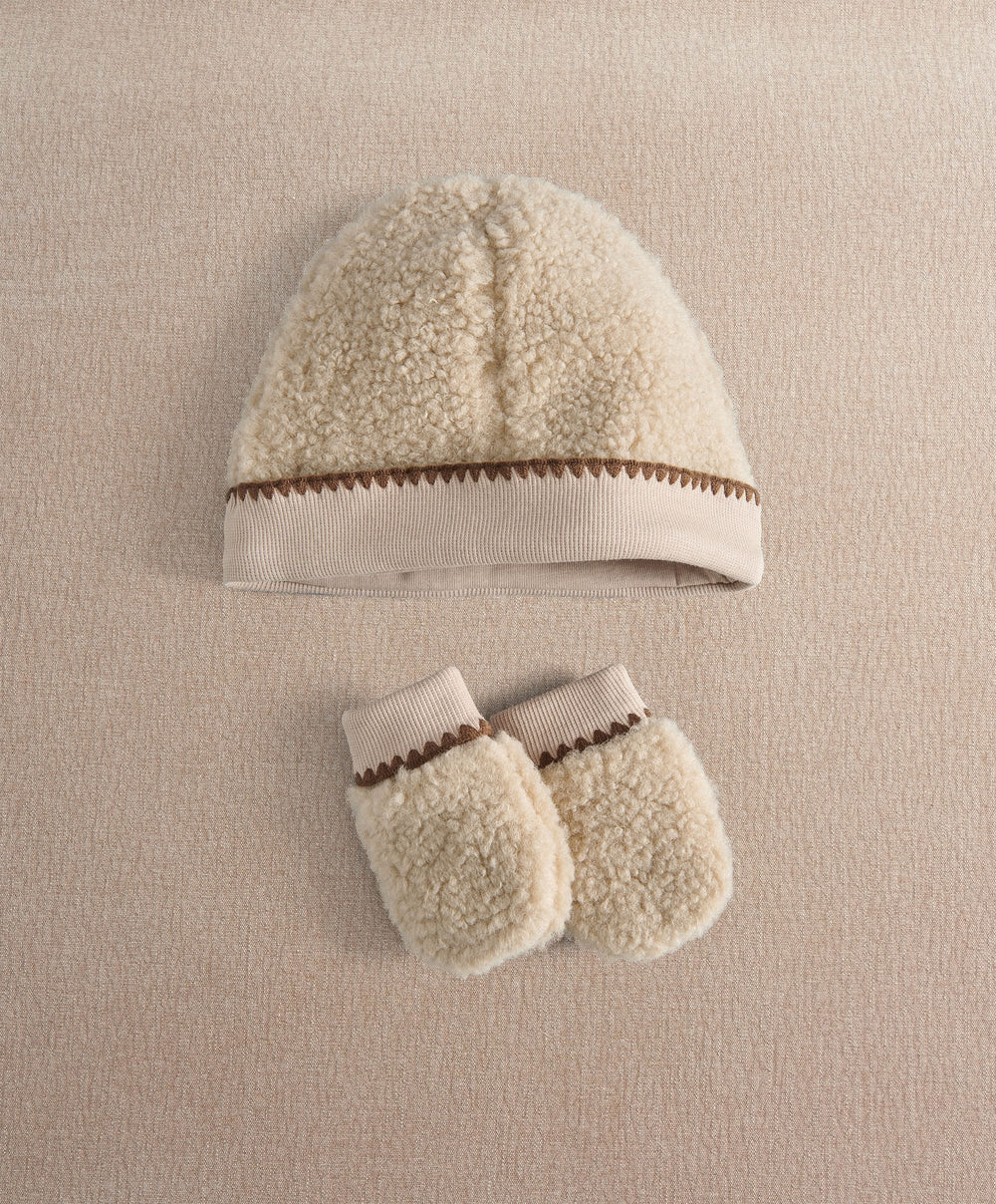 Mamas &amp; Papas Hat &amp; Mitts Borg Hat &amp; Mitts Set