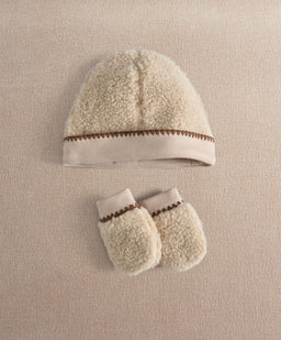 Mamas & Papas Hat & Mitts Borg Hat & Mitts Set